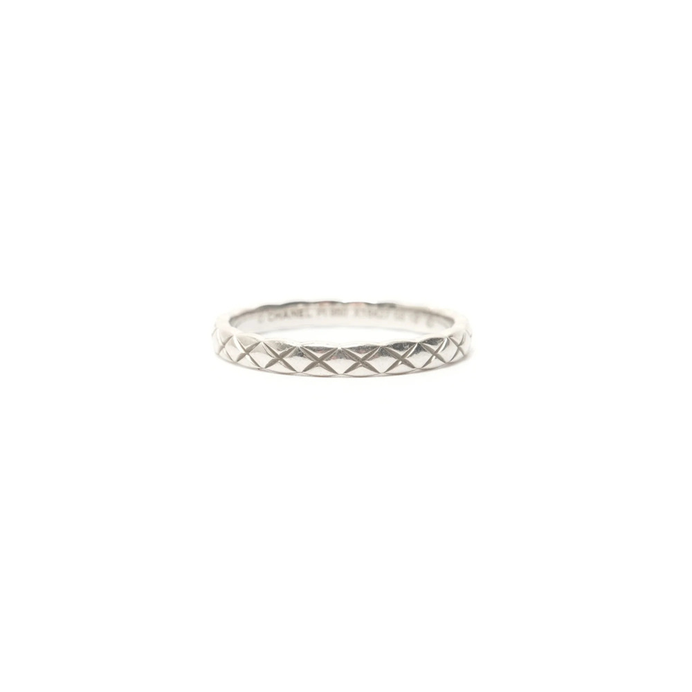 Chanel CHANEL Pt950 Platinum Coco Crush Ring Silver